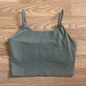 Olive Green MUSESONLY Sports Bra